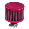 12mm Universal Cold Air Intake Filter Crankcase Vent Valve Breather Filter for Cars Motorcycles