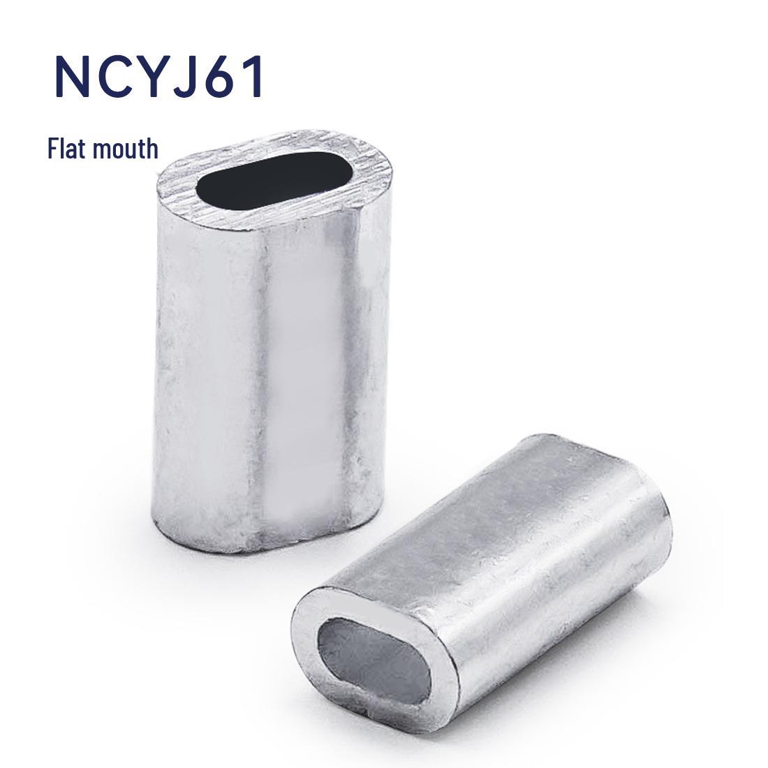 

Алюминиевый обжим для лески и стального троса 0# [1 pc]