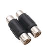 RCA Female-to-Female Audio Cable Extender - Single Row Lotus Connector