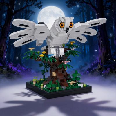 High-Quality Owl High-Quality Parrot Tiny Scale High-Quality Building High-Quality Blocks High-Quality Toy–Diy High-Quality Small High-Quality Home