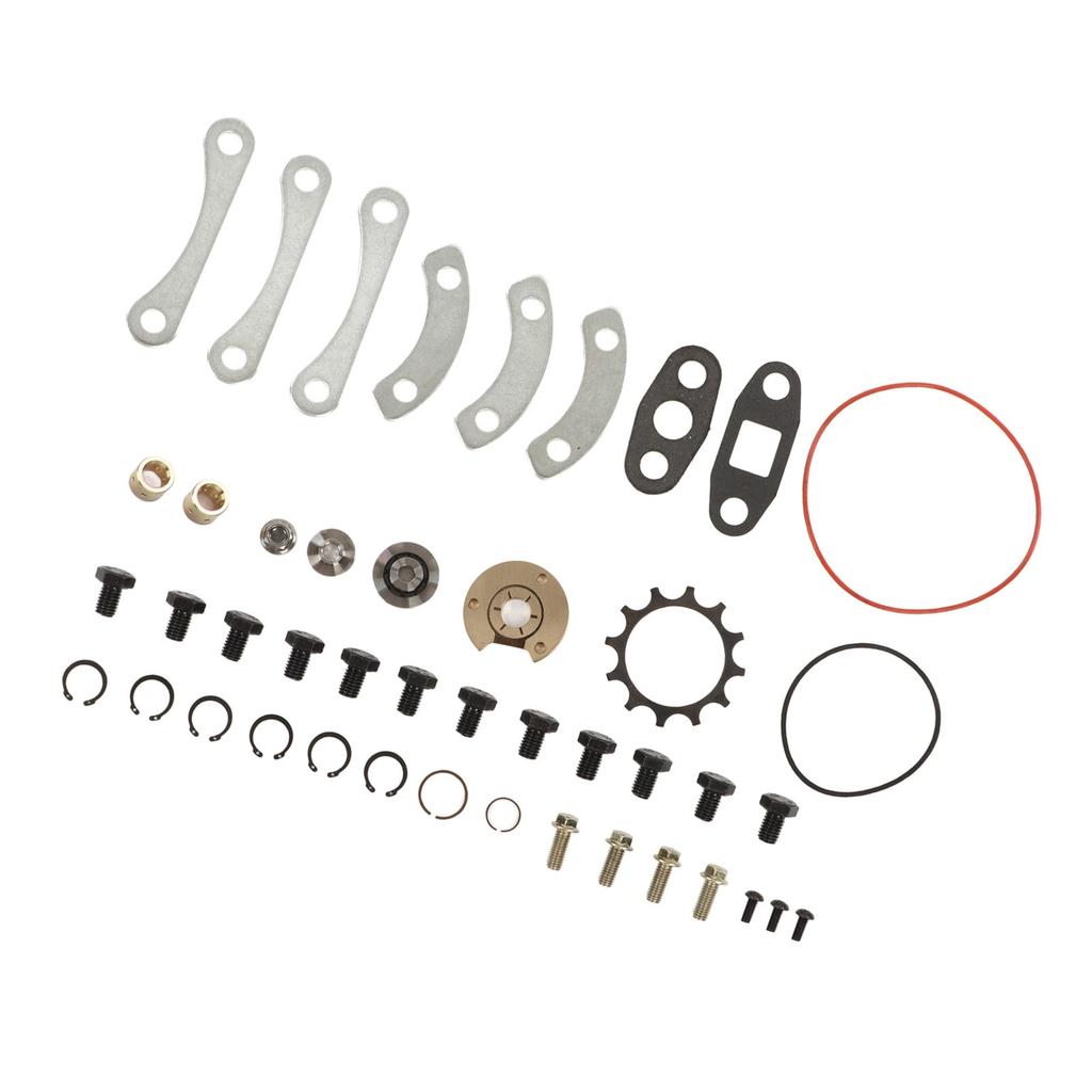 44pcs Standard Shaft Turbo Repair Kit Stable Performance Metal Alloy for T3 T4 T04E T04B Turbo Charger