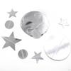 Garland Streamer Kit for Party Decoration Glitter Reflective Paper Hanging Banner Backdrop