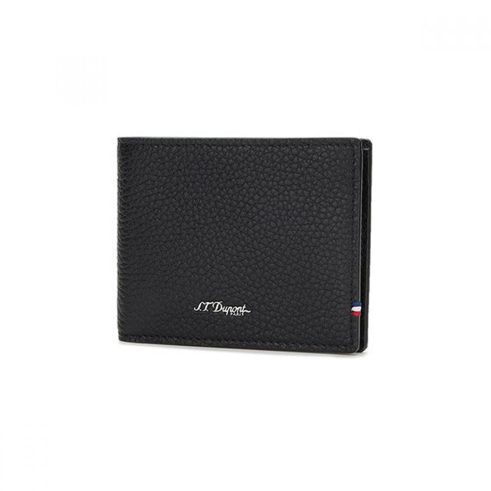 S.t. Dupont Neo Capsule Grain Wallet Black 6cc Ci180202z