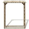 VidaXL Abri de stockage du bois de chauffage 150x44x176 cm Pin imprégné