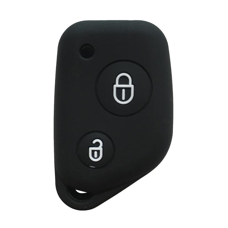 Key Cover for Peugeot 406 306 205 206 405 106 Key Case for Citroen Berlingo Xsara Picasso Saxo 2 Button Silicone Car Key Holder