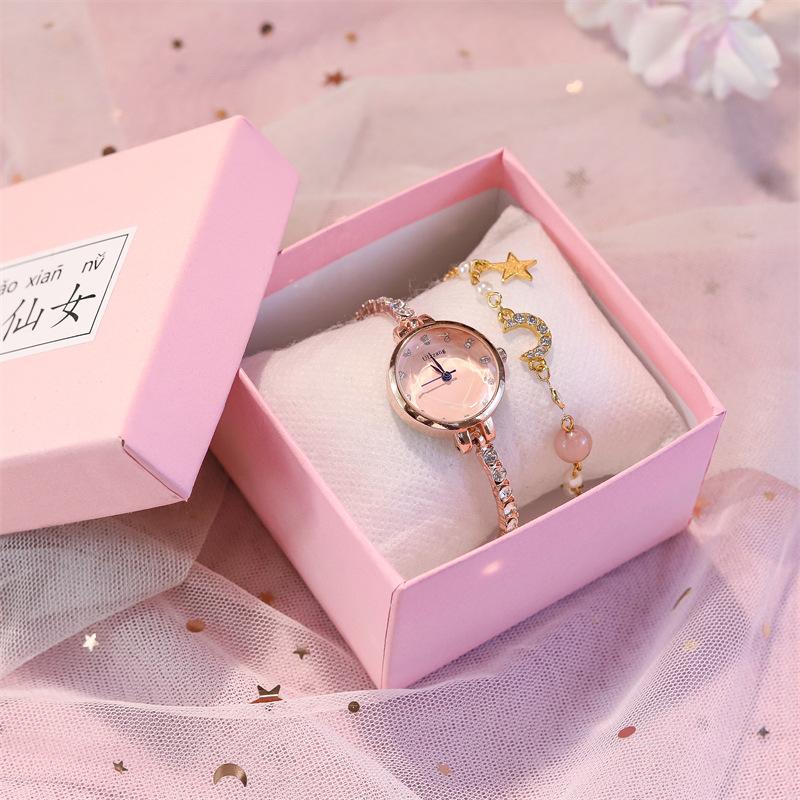 Xiaoxiangfeng Cute Girl European Chain Watch Female High Value Student Small Exquisite Bracelet Watch