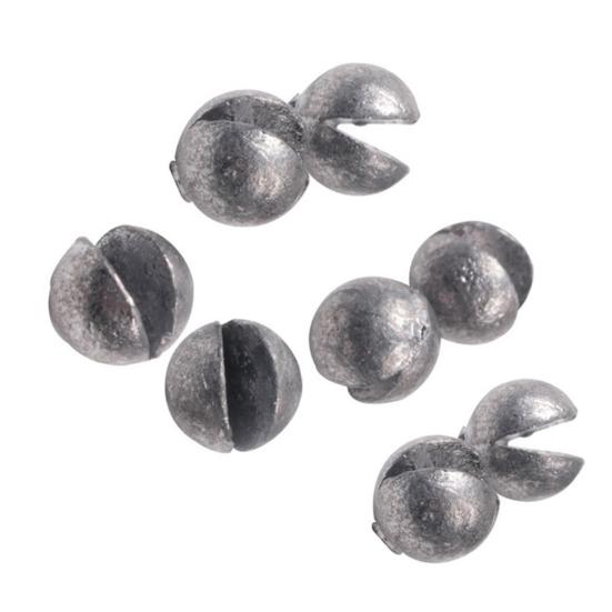60 gr/schachtel Metall Angeln Sinker Heavy Duty Meerwasser Süßwasser Floß Eis Pool Tiefer Tropfen Angeln Gewicht Perle Ball Outdoor Angeln zubehör