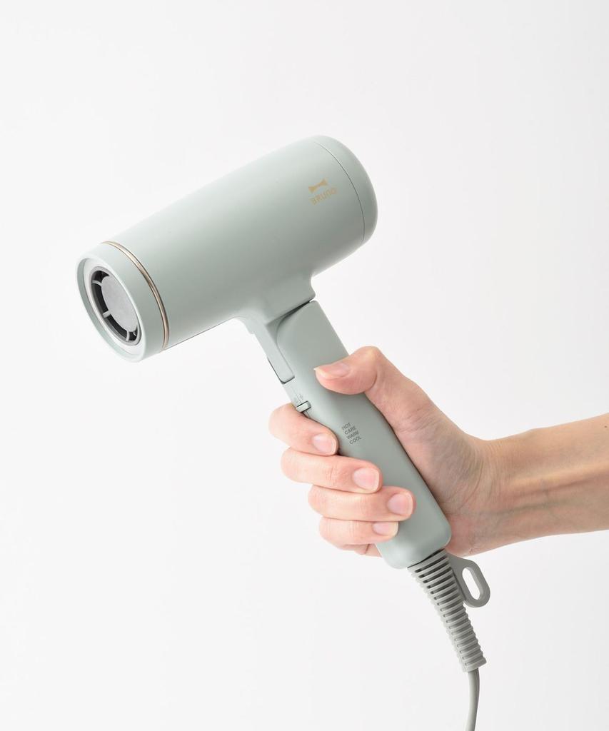 BRUNO Hair Dryer, Fast Drying, High Airflow, Lightweight, Compact, Green, BOE146-GR