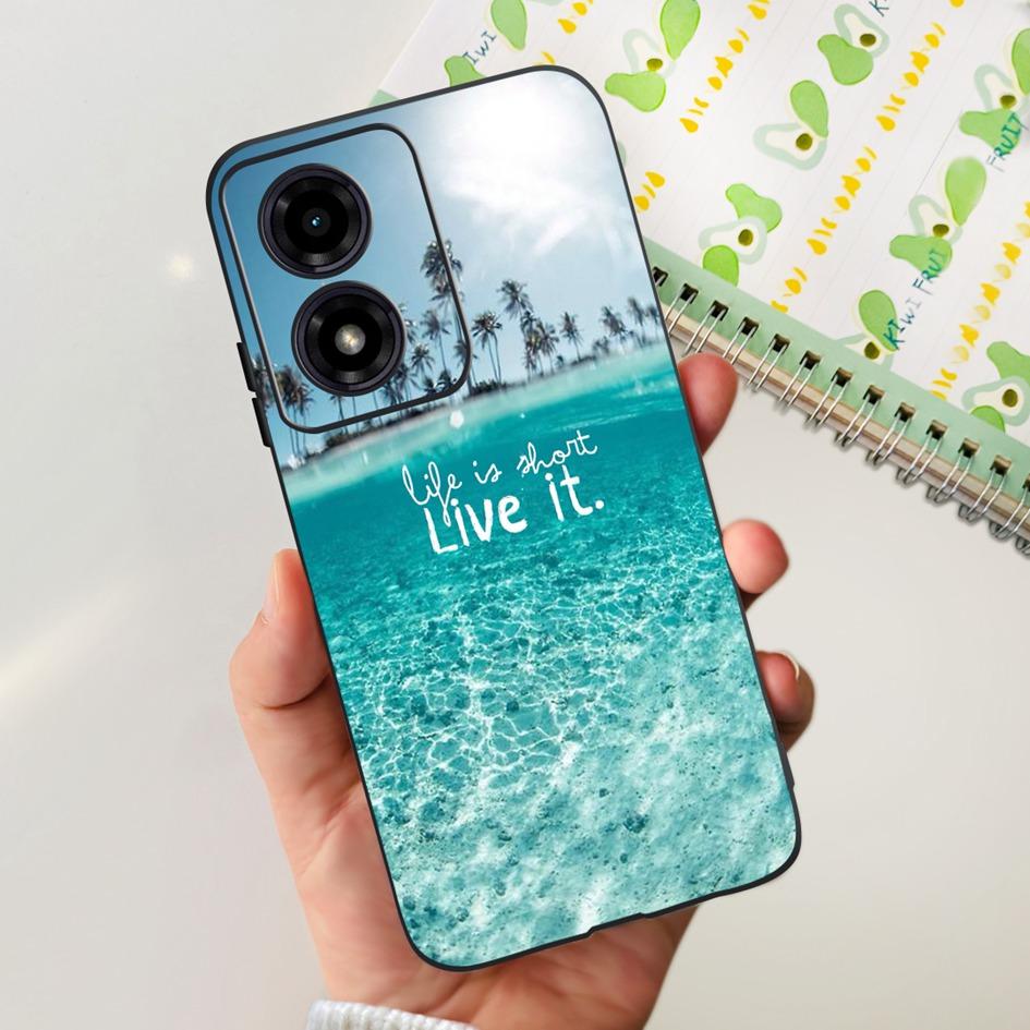 For Motorola Moto G04s G04 2024 Case XT2421-2 Cute Love Heart Shockproof Silicone Soft Cover For Moto G 04 S E14 4G MotoG04 Capa