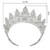 Echsio New Big Eye Zircon Bridal Copper Crowns Luxury Rhinestone for Women Wedding Accessories Tiaras for Women Party BC4626
