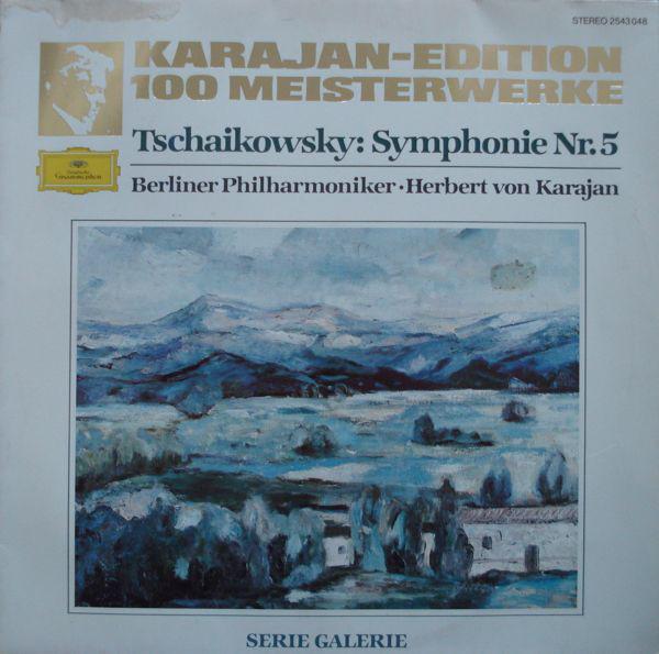 LP Record PYOTR ILYICH TCHAIKOVSKY : BERLINER - Symphony Nr. 5 2543048 Deutsche Grammo 1982 Germany Classical Used