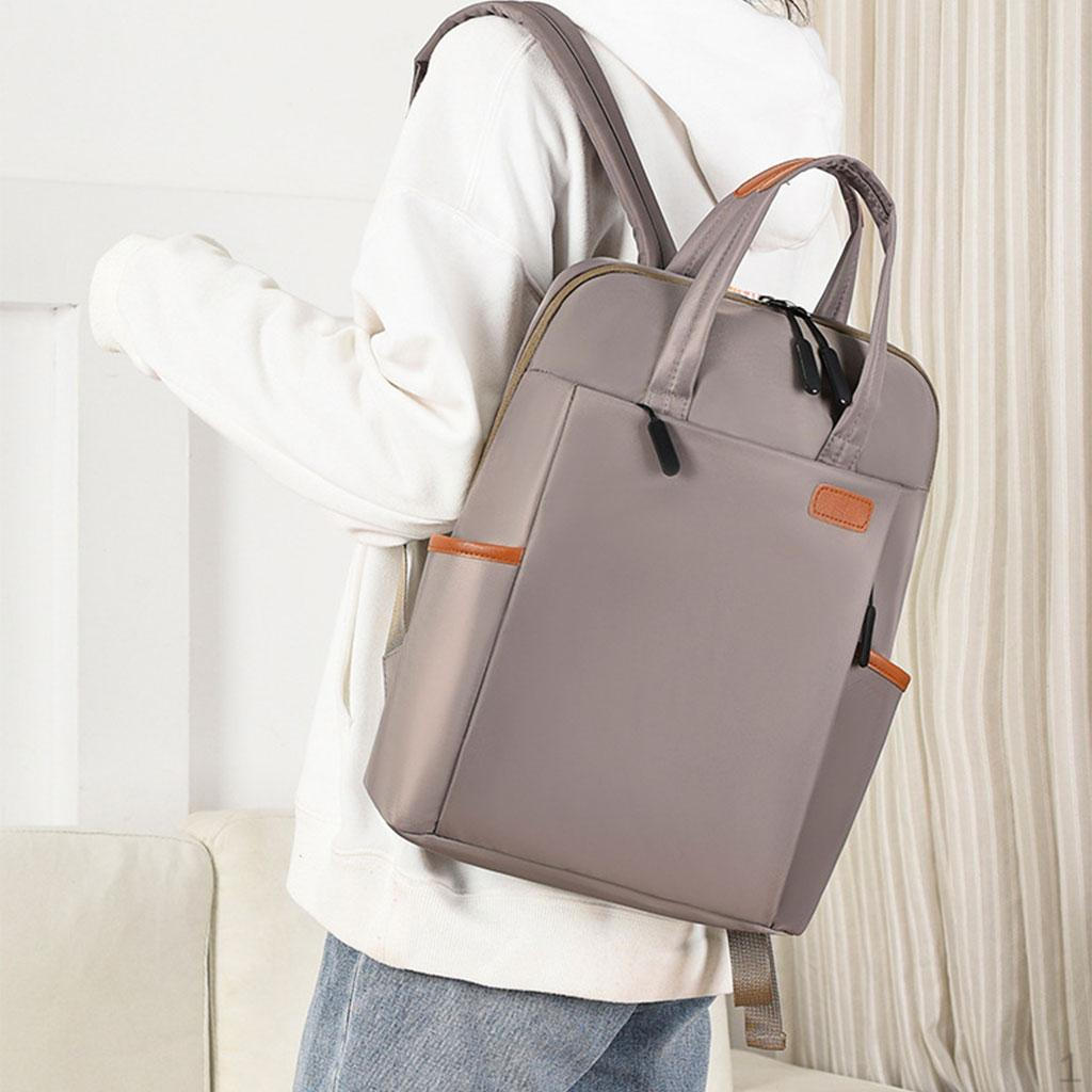 Breathable Bookbag Gaming Laptop Backpack Casual Computer Diaper Storage Backpacks Fits 13.3 Inch