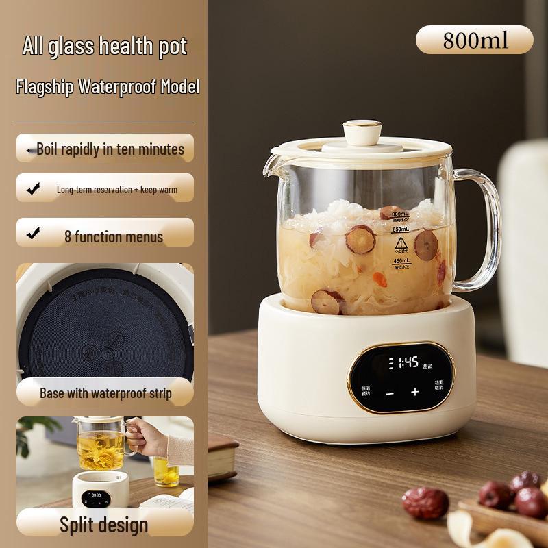 Cross-Border E-Commerce Multi-Function Temperature-Control Kettle: Water Boiling, Baby Formula Prep, Home Use, Insulation, Milk Warmer & Heater.