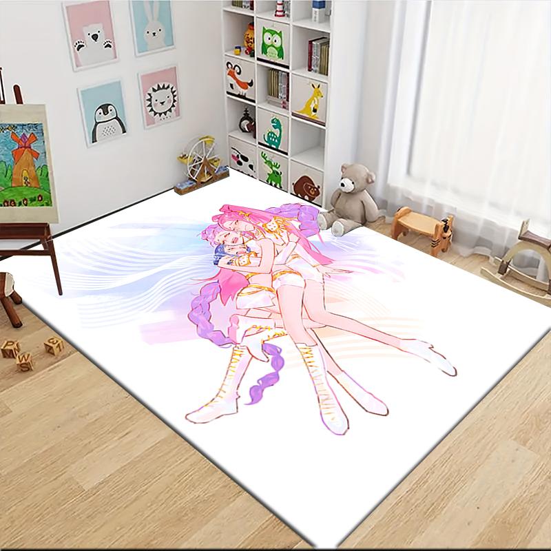 Fantasy Sisters Flight Carpet Rug Soft Washable Antislip Home Living Room Sofa Mats Personalized Christmas Rug