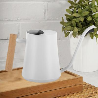 1L Watering Pot Stainless Steel Watering Can Leak-Proof Flower Sprinkling Can with Long Spout for Indoor Outdoor Garden
