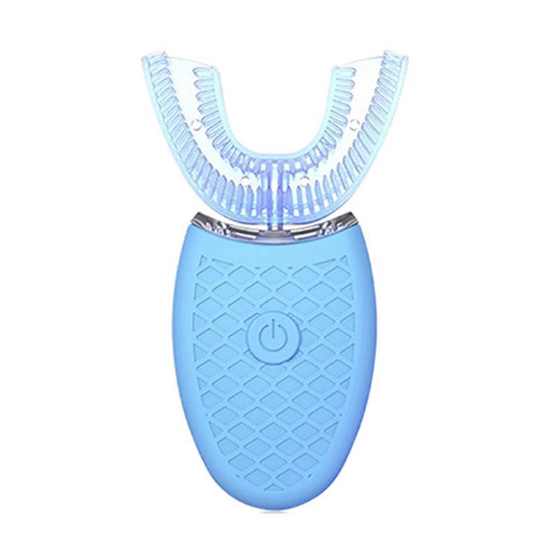Adult U-shaped Automatic Toothbrush 360° Full Mouth Whitening Wireless Charging Waterproof Electric Toothbrush