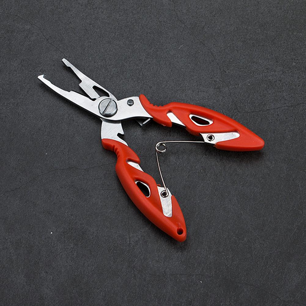 Pliers Stainless Steel Curved Mouth Small Pliers Multi-purpose Fishing Pliers Pick Hook Pliers