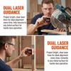 With Dual Laser Digital Angle Meter 4x90° Level Box Electronic Level Inclinometer  Carpenter Tools