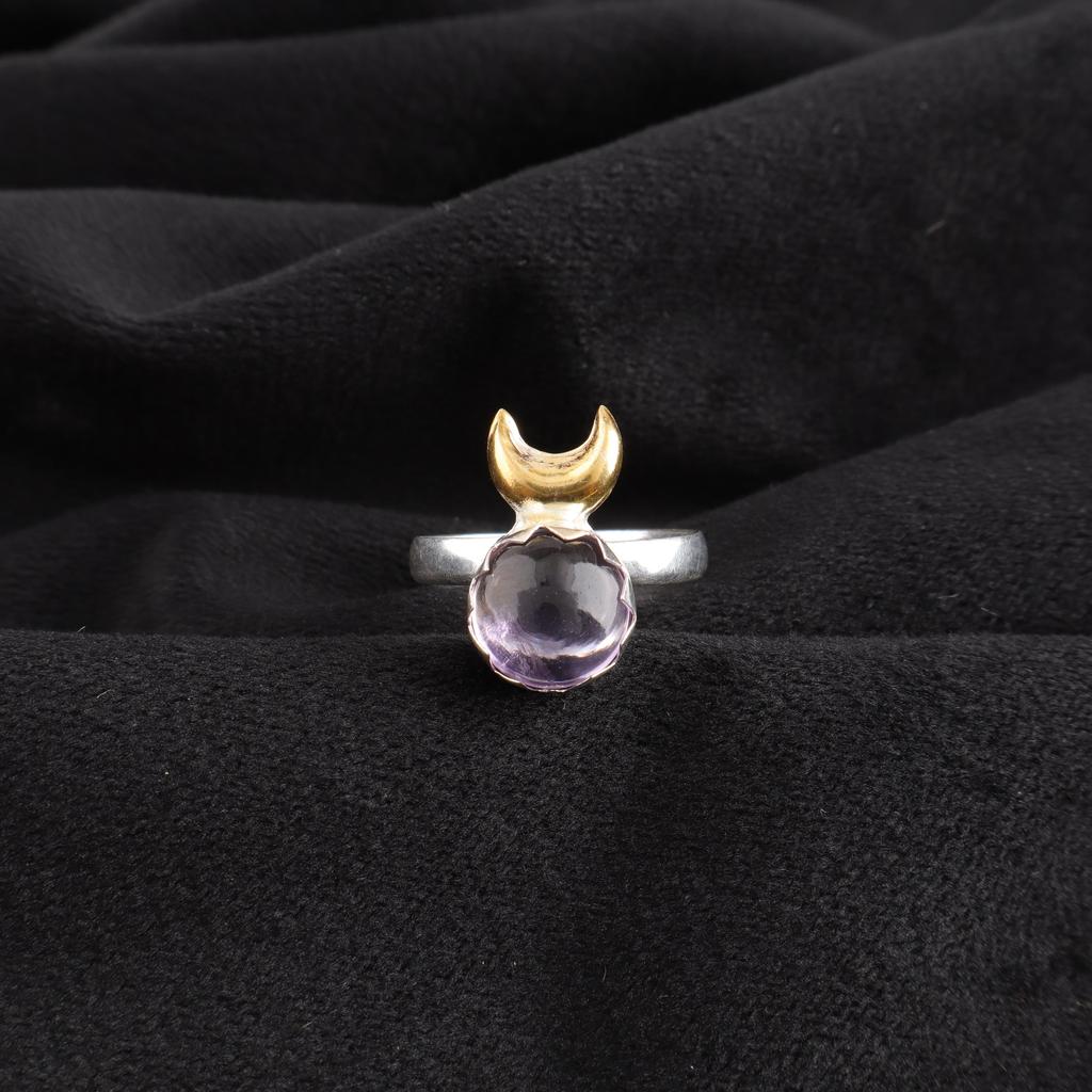 Ametrine Jewelry, Handmade 925 Solid Sterling Silver Ring, Handmade Spiritual Ring, Amazing Ametrine Jewelry For Women