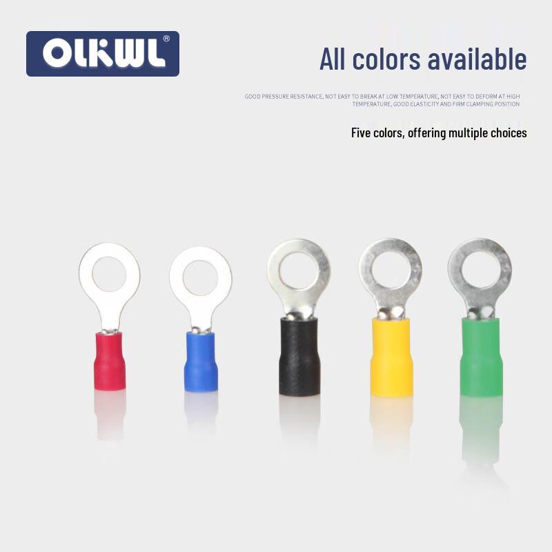 OLKWL RV Cold Press Ring Copper Terminals