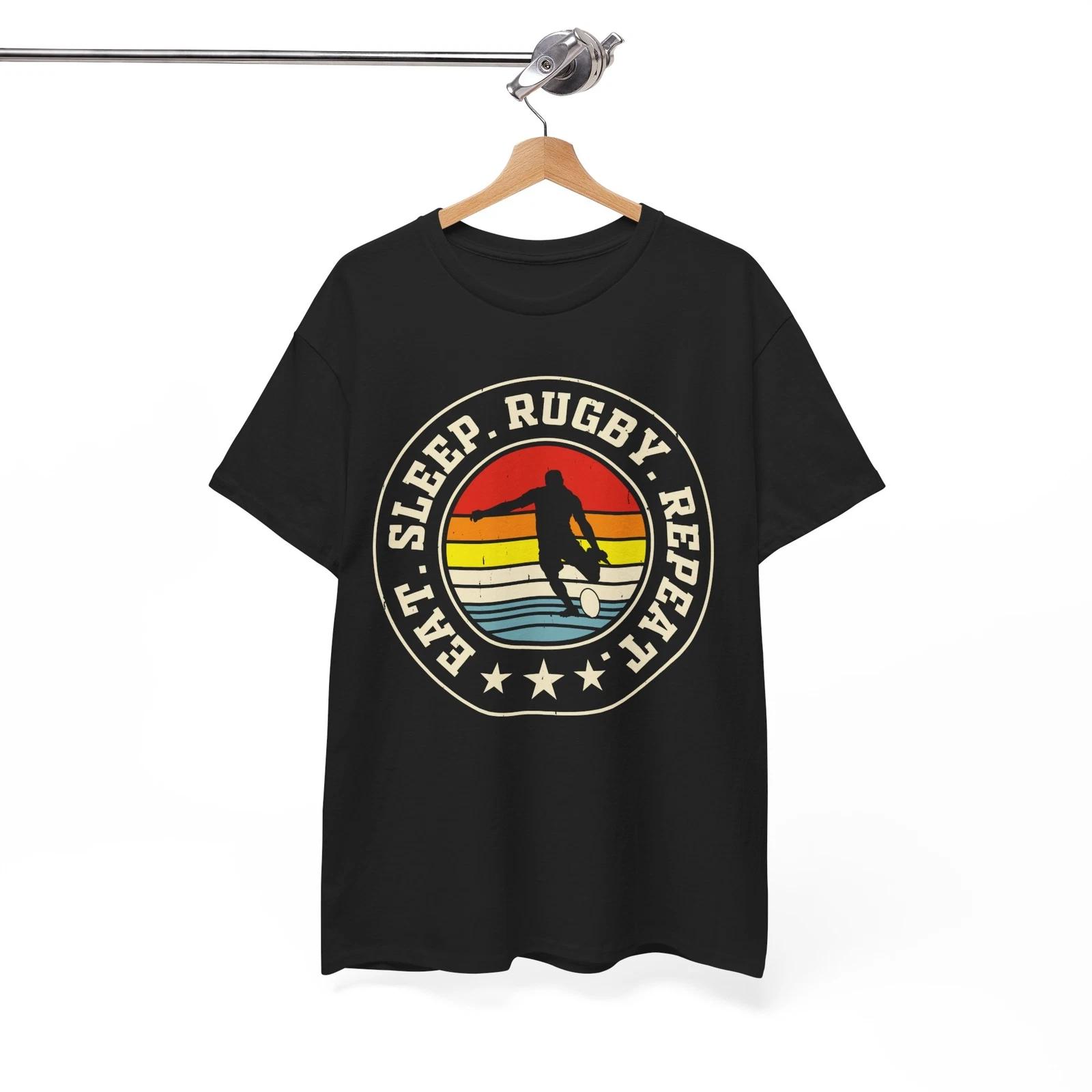 

Rugby Practice T-Shirt | Sweat, Tackle, Repeat Tee | Tough Player Apparel XL
