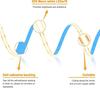 5V COB LED Strip Light Set with Touch Sensor Switch for Wardrobe or Display Cabinet