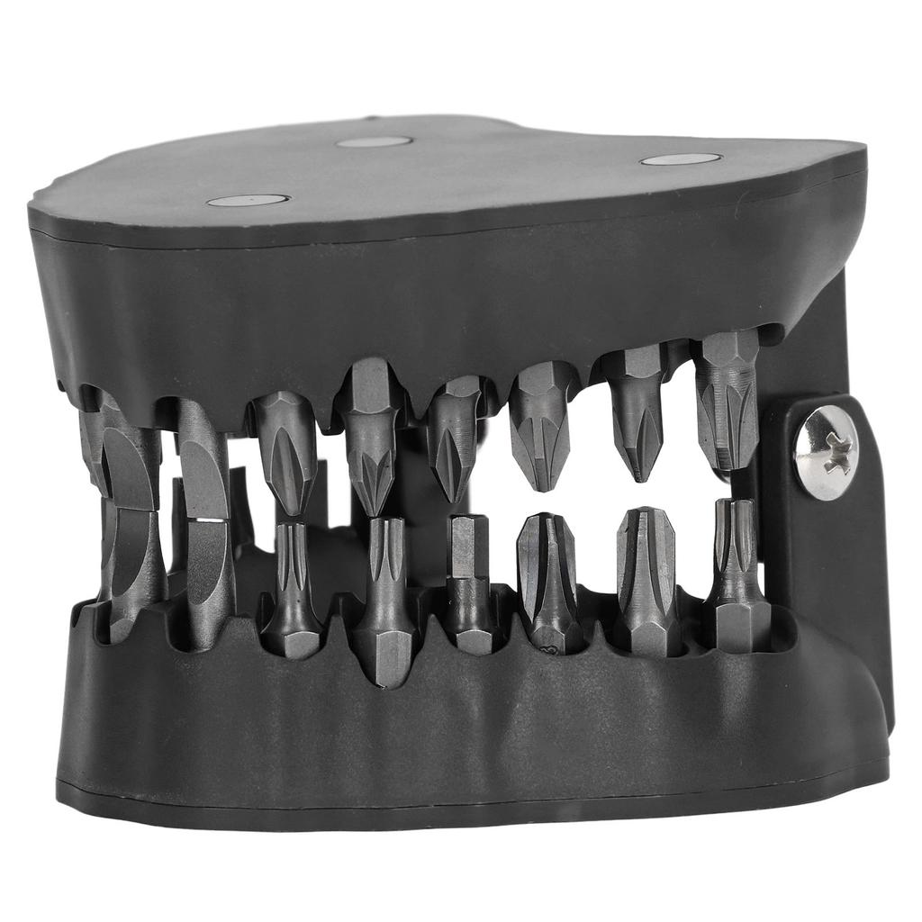 Portapunte magnetico per fresa per dentiera Acciaio inossidabile Portapunte con 28 punte Strumento per la casa