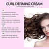 Hoegoa Curly Hair Care Double Eyelid Cream Bangs Curly Hair Styling Natural & Fluffy Glossy Hair Double Eyelid Cream