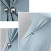 3 Pcs/Set Women Sweater Cardigan Clip Coat Summer Dress Jewelry Double Pearl Brooch Pins Anti-fade Exquisite Elegant Brooches