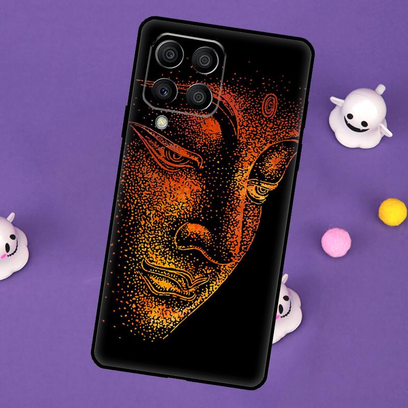 Mandala Buddha Cover For Samsung Galaxy M32 M52 M12 M13 M33 M23 M53 M15 M55 M31 M51 M14 M34 M54 M20 Case