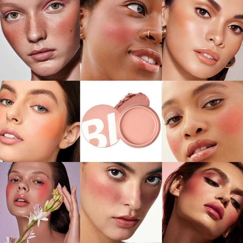 9 Colors Cheek Balm Matte Blush Waterproof And Sweatproof Moisturizing Face Blush