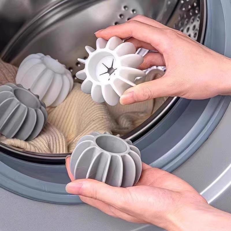 Tangle-Free Laundry Ball: Stain & Lint Remover, Machine Cleaner, Anti-Knot Care.