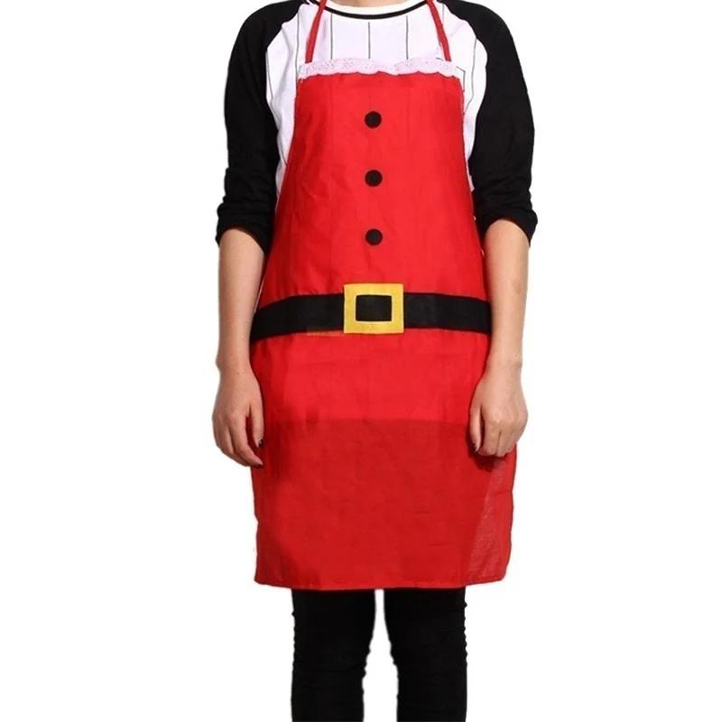 Christmas Apron Novelty Kitchen Cooking Apron Party Xmas Fun Gift