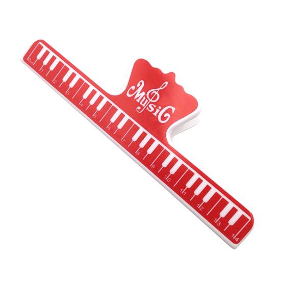 Federklemme Bunt Multifunktionale Plastik Noten Fixierklemmen für Gitarrenspieler