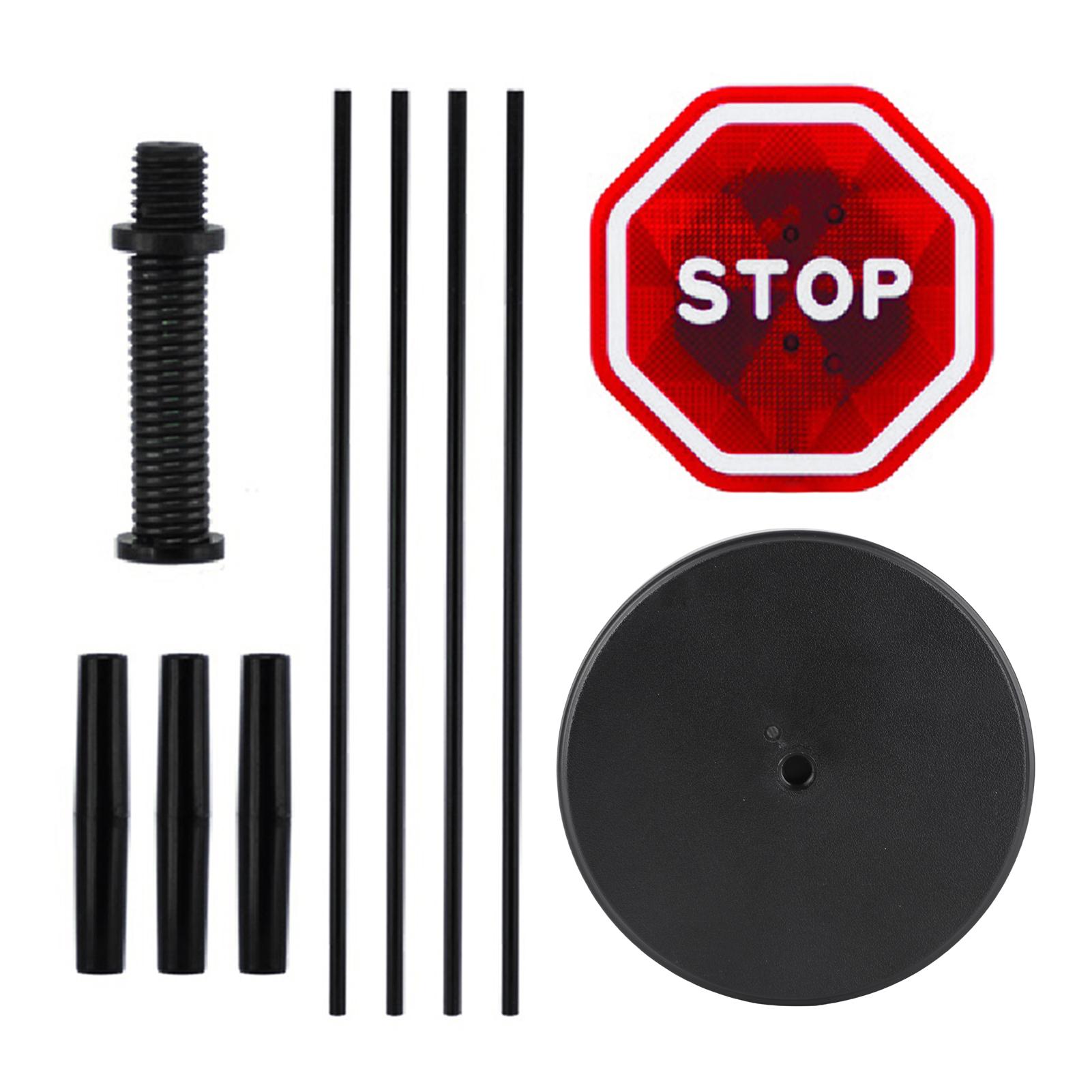 

Светодиодный мигающий знак «Стоп» для парковки в гараже. Знак «Стоп» с яркими красными светодиодами и регулируемой стойкой. Максимизируйте безопасность и стресс.
