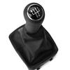5 \ 6 Speed Car Accessories Gear Shift Lever Stick Knob Gaiter Boot Cover for Volkswagen VW Polo 9N 9N2 2002 2003 2004 2005-2009