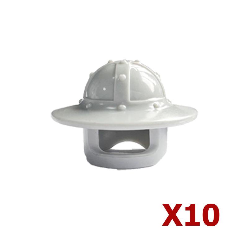 MOC Baustein Mittelalter Ritter Römischer Soldat Zubehör Helm Kopfbedeckung Flammenfeder Schwarzer Adler Schild König Umhang Ziegelstein Spielzeug