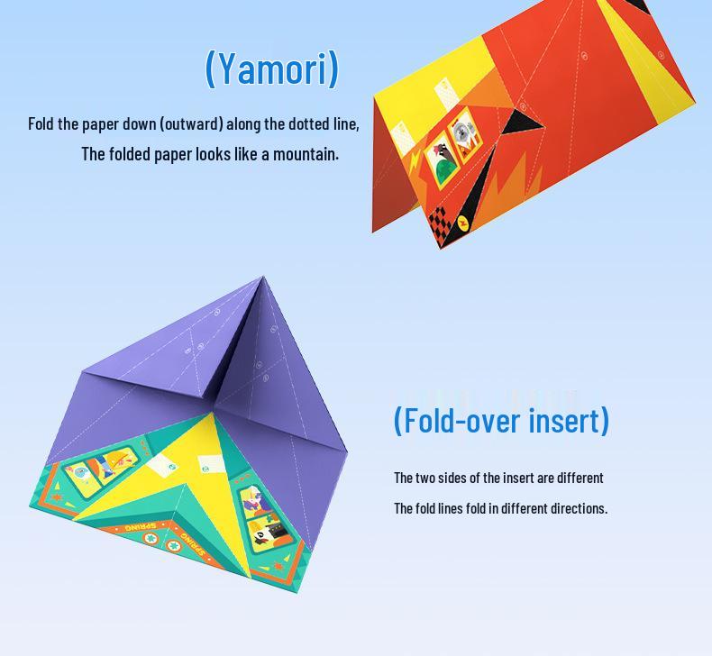 Mideer My Little Origami Airplane: 3D Educational Toy for Kids, Ages 2+, Includes Paper Cutting Book for Crafting
