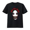 T-shirt con Stampa Jeff The Killer da Uomo Design Horror Unico vintage Lavata Comoda Morbida streetwear Unisex Elastica fashio...