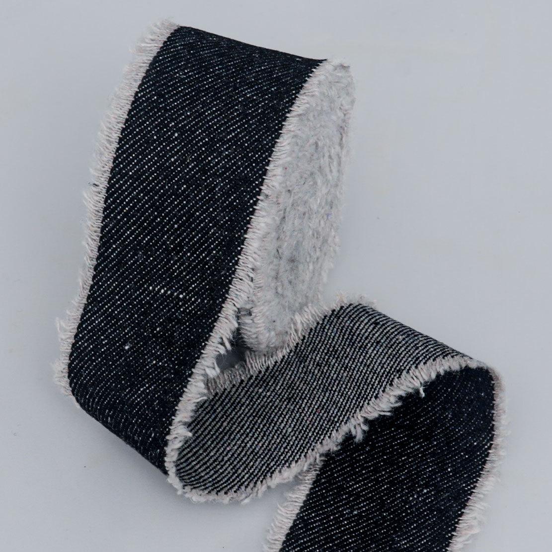 

Элегантный 4 см джинсовый двойной ус край шамбре лента рукав край сумка край шляпа головной убор ручная работа своими руками декоративная кружевная лента украшение для дома 4cm*5 yards/1 roll