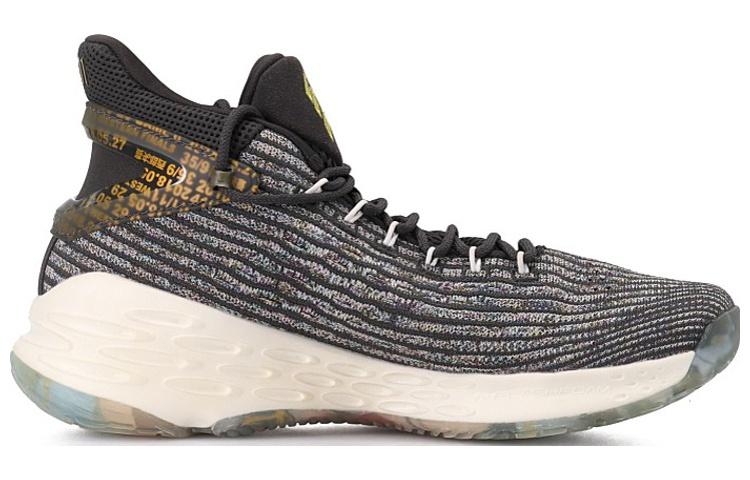 Men's Sneakers Anta KT4 Pro KT Playoff Cushioning Support Mid top Performance Basketball Shoes Men's Black