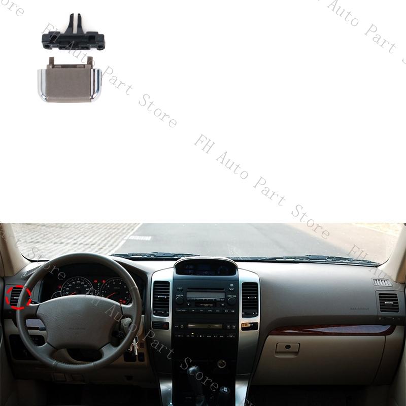 For Toyota Land Cruiser Prado 120 LC120 2003-2009 Front Dashboard Air Conditioner Outlet A/C Air Conditioning Vents Tab Clip