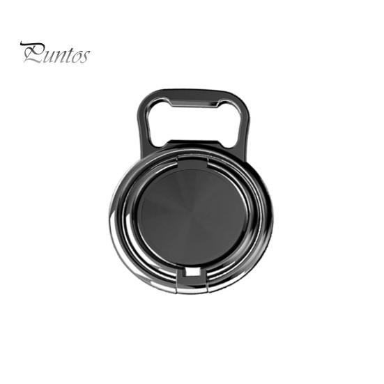 

Подставка для телефона с кольцом на палец, высокая грузоподъемность, регулируемый универсальный магнитный держатель для мобильного телефона, подставка, ручка, открывалка для бутылок на открытом воздухе чёрный