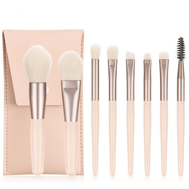 8 Makeup Brushes Eye Shadow Foundation Powder Eyelash Lip Concealer Blush Brush