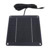 4W 12V Solar Panel Waterproofing Efficient Monocrystalline Type C Solar Panel Charger for Garden Lamps Security Cameras