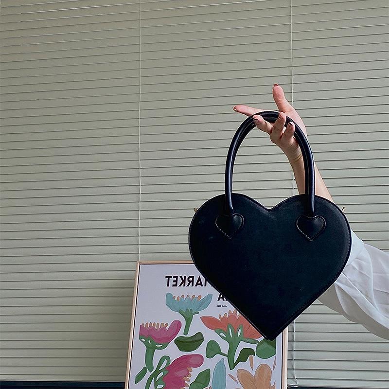 

Модная женская сумка-клатч Sweet Love, нишевый дизайн, ретро, черная, через плечо, дамская сумочка