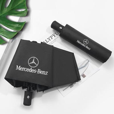 Automatischer Faltregenschirm für das Auto, tragbarer Sonnenschutz für Mercedes Benz AMG E S C A B Klasse GLE GLS CLS GLC GLA W206 W204 W205 W212