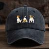 Fun and Cute Dog Print Baseball Hat Unisex Outdoor Fashion Versatile Peaked Hat Trend