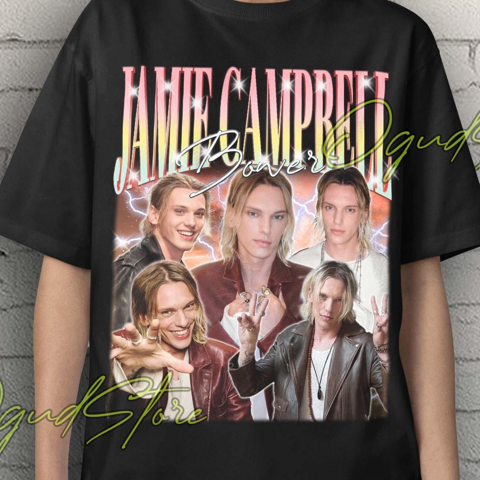 Jamie Campbell Bower Shirt, Vintage Jamie Campbell Bower, Jamie Campbell Bower Merch, Jamie Campbell Bower Poster, Retro Jamie Campbell Tees S