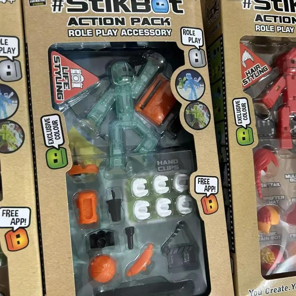 Stikbot žaislai Siurbtukas Stick Bot figūrėlės Žaislai berniukams Juokinga deformuojama veiksmo figūrėlė tikbots Žaislai vaikams Suaugusiųjų gimtadienio dovanos